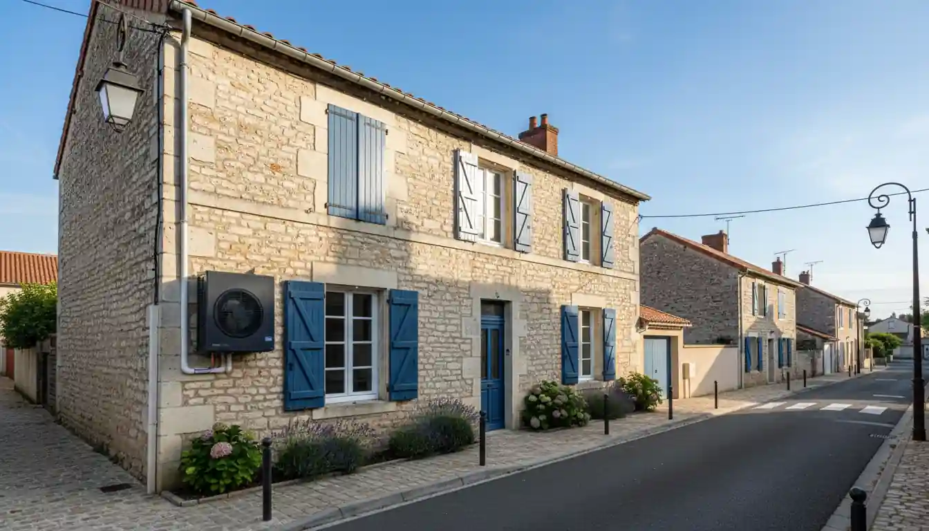 Installation pompe à chaleur à Nersac