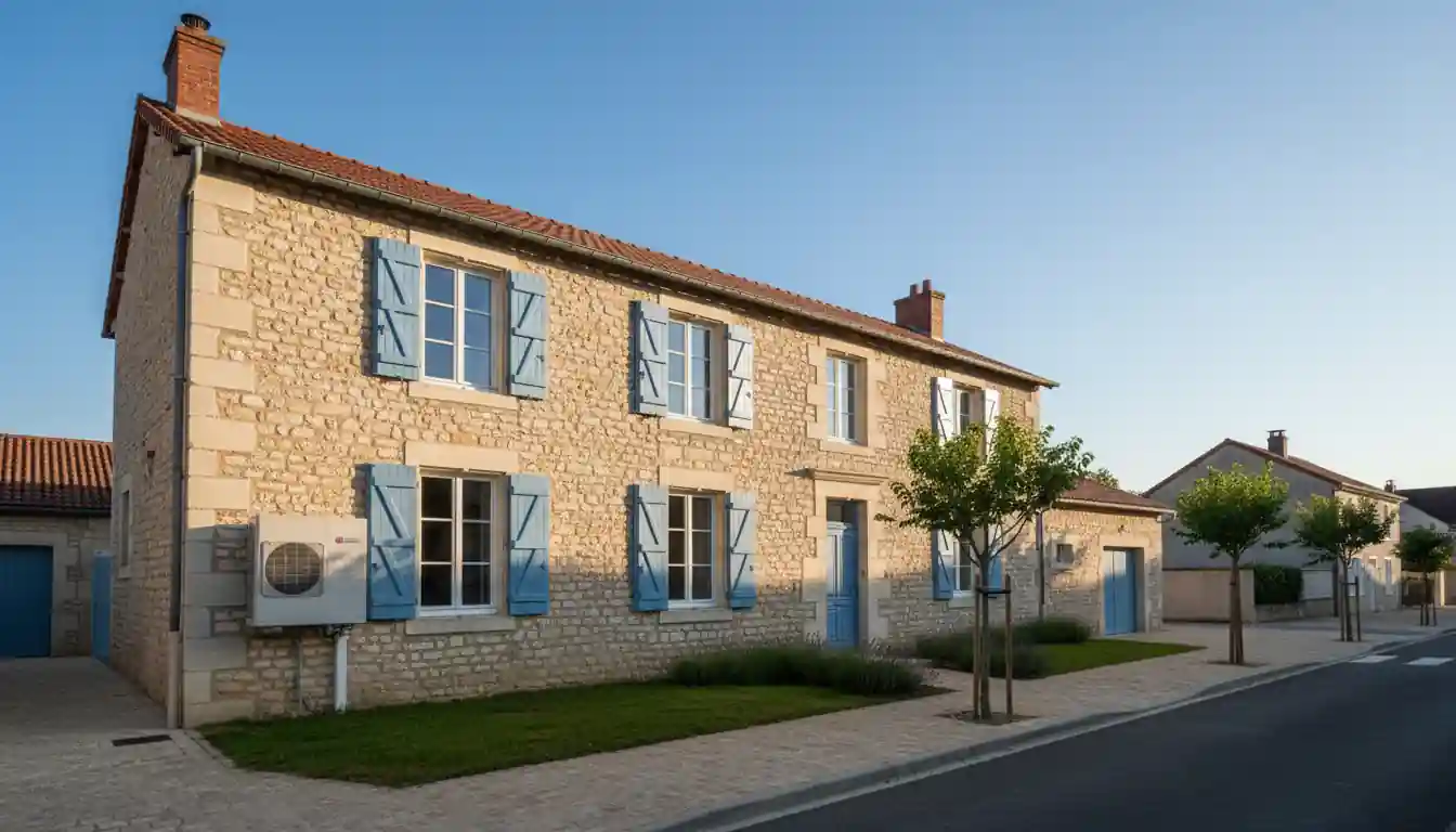 Installation pompe à chaleur à Ruffec